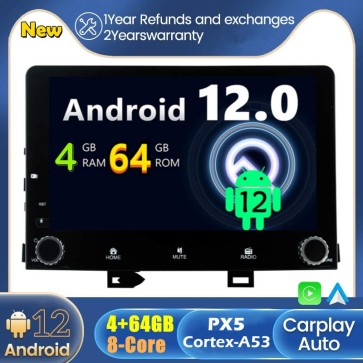 Android 12 Autoradio Lecteur DVD GPS Compatible pour Kia Rio (De 2017)-1