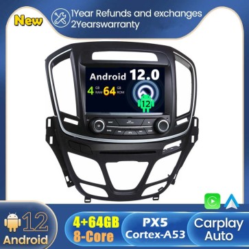 Android 12 Autoradio Lecteur DVD GPS Compatible pour Opel Insignia (De 2014)-1