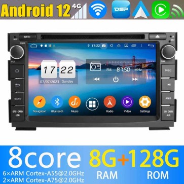 7" Android 13.0 Lecteur DVD GPS Radio Stéréo Navigation pour Kia Ceed (2009-2012)-1