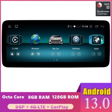 12,3" Android 13 Autoradio Système GPS Stéréo Lecteur Multimédia de Voiture pour Mercedes GLC X253 (De 2016)-1