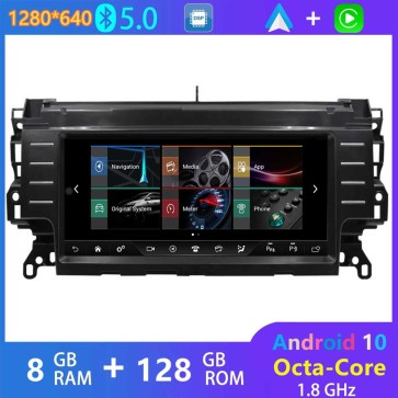 8,8" Android 10 Autoradio Système GPS Stéréo Lecteur Multimédia de Voiture pour Land Rover Discovery Sport L550 (2014-2020)-1