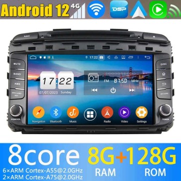 9" Android 14.0 Lecteur DVD GPS Radio Stéréo Navigation pour Kia Sorento (2015-2019)-1
