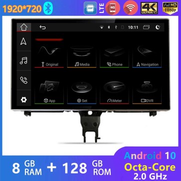 9" Android 10.0 Autoradio Lecteur DVD GPS Compatible pour Audi S6 RS6 C7/4G (2012-2018)-1