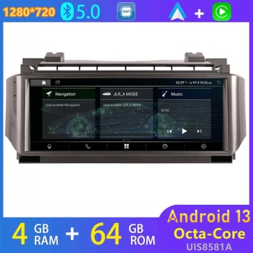 12,3" Android 13 Autoradio Lecteur DVD GPS Compatible pour Land Rover Range Rover L322 (2002-2012)-1