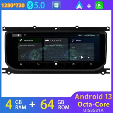 10,25" Android 13 Autoradio Lecteur DVD GPS Compatible pour Range Rover Evoque L538 (2012-2019)-1