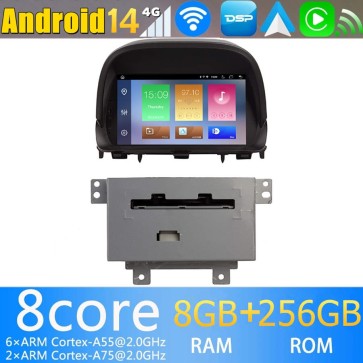 8" Android 14 Autoradio Stéréo de Voiture Multimédia GPS Navigation pour Opel Mokka (2011-2015)-1