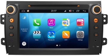 S200 Android 8.0 Autoradio Lecteur DVD GPS Compatible pour Fiat Sedici (2006-2014)-1