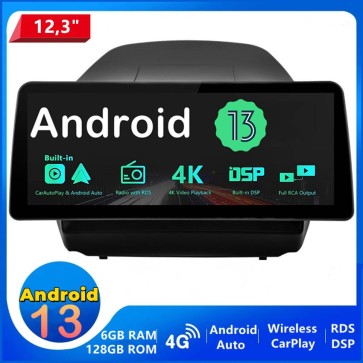 12,3" Android 13.0 Autoradio Lecteur DVD GPS Compatible pour Hyundai ix35 (De 2009)-1