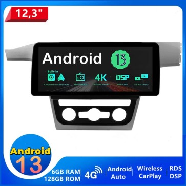 12,3" Android 13.0 Autoradio Lecteur DVD GPS Compatible pour VW Passat B7 (2012-2015)-1