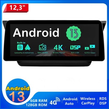 12,3" Android 13.0 Autoradio Lecteur DVD GPS Compatible pour VW Touran II (2016-2020)-1
