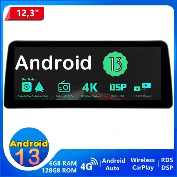 12,3" Android 14.0 Autoradio Lecteur DVD GPS Compatible pour Chevrolet Trax (2017-2022)-1