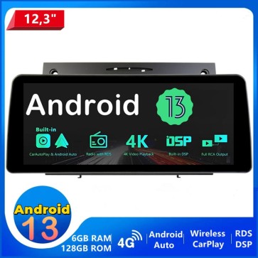12,3" Android 14.0 Autoradio Lecteur DVD GPS Compatible pour Mercedes SLK R171 (De 2004)-1