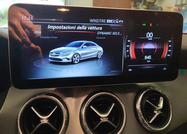 Cla Android Installation Mercedes CLA C117 Android 13 Autoradio DVD GPS Navigation avec 8-Core ...