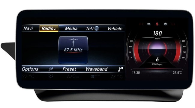 Autoradio Android 13 Pour Mercedes Classe E W207 - Écran IPS 10,25", 8 Cœurs, DAB+, CarPlay, Android Auto | GPS, 4Go RAM, 64Go ROM - 8
