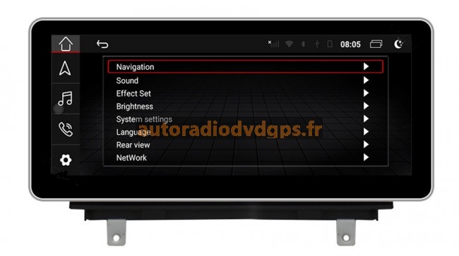 Autoradio Android 10.0 GPS pour Audi A3