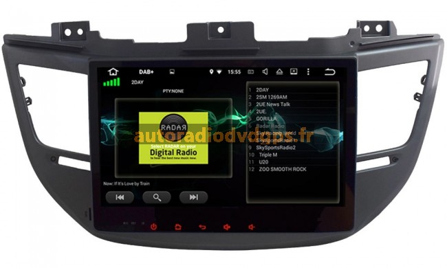 Plein écran tactile Android audio de voiture pour Hyundai IX35
