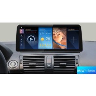 BMW Série 1 E81 Android 13 Autoradio DVD GPS Navigation avec 8-Core 8Go+256Go Écran Tactile Bluetooth 5.0 Telecommande au Volant DSP SWC DAB USB WiFi 4G LTE CarPlay - 12,5