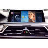 BMW Série 7 G11/G12 Android 13 Autoradio DVD GPS Navigation avec 8-Core 8Go+256Go Écran Tactile Bluetooth 5.0 Telecommande au Volant DSP SWC DAB SD USB WiFi 4G LTE CarPlay - 10,25