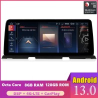 BMW Série 6 F12/F13/F06 Android 14.0 Autoradio DVD GPS avec 8-Core 8Go+128Go Écran Tactile Commande au Volant DAB AUX USB WiFi 4G LTE CarPlay Android Auto - 12,3" Android 14 Autoradio Système GPS Stéréo Lecteur Multimédia de Voiture pour BMW F12/F13/F06