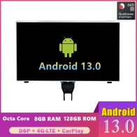 Audi A6 A7 Android 14.0 Autoradio DVD GPS avec 8Go+128Go Commande au Volant DAB WiFi 4G CarPlay Android Auto - 9" Android 14 Autoradio Système GPS Stéréo Lecteur Multimédia de Voiture pour Audi A6 A7 C7 (2011-2018)