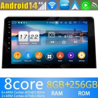 Citroën Berlingo Android 14.0 Autoradio DVD GPS avec 8G+256G Bluetooth DAB USB DSP 4G WiFi Caméra 360° CarPlay Android Auto - 10" Android 14 Autoradio Stéréo de Voiture Multimédia GPS Navigation pour Citroën Berlingo (2018-2022)