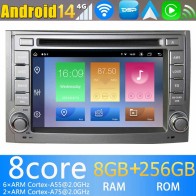 Hyundai Grand Starex Android 14.0 Autoradio DVD GPS avec 8G+256G Bluetooth DAB USB DSP 4G WiFi Caméra 360° CarPlay Android Auto - Android 14 Autoradio Stéréo de Voiture Multimédia GPS Navigation pour Hyundai Grand Starex (2007-2015)