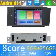 Citroën DS4 Android 14.0 Autoradio DVD GPS avec 8G+256G Bluetooth DAB USB DSP 4G WiFi Caméra 360° CarPlay Android Auto - 7" Android 14 Autoradio Stéréo de Voiture Multimédia GPS Navigation pour Citroën DS4 (2011-2016)