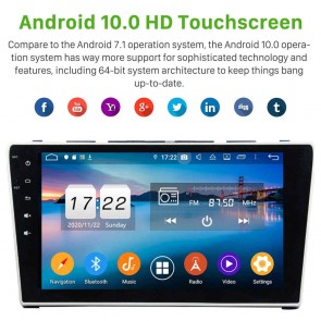 10" Android 10.0 Lecteur DVD GPS Radio Stéréo Navigation pour Honda CR-V III (De 2006)-1