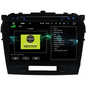 Suzuki Vitara Android 10.0 Autoradio DVD GPS avec 8-Core 4Go+64Go Bluetooth Parrot Telecommande au Volant Micro DSP SD USB DAB 4G LTE WiFi TV MirrorLink OBD2 CarPlay - 10
