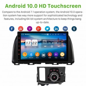 10" Android 10.0 Lecteur DVD GPS Radio Stéréo Navigation pour Mazda CX-5 (De 2012)-1