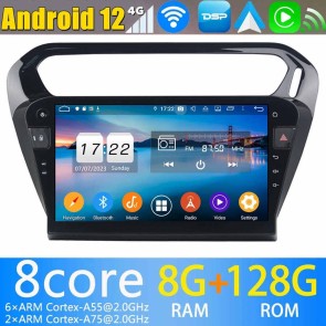 10" Android 13.0 Lecteur DVD GPS Radio Stéréo Navigation pour Citroën C-Elysée (2013-2020)-1