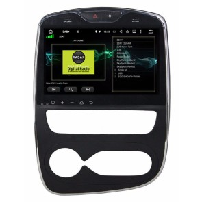 Renault Clio Android 13.0 Autoradio DVD GPS avec 8Go+128Go Bluetooth Telecommande au Volant DSP USB DAB 4G WiFi OBD2 CarPlay - 10