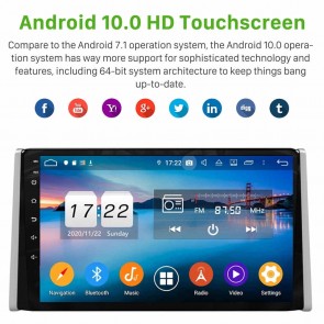 9" Android 10.0 Lecteur DVD GPS Radio Stéréo Navigation pour Toyota RAV4 (2019-2021)-1