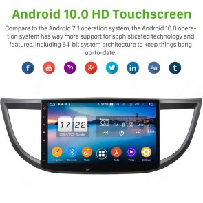 10" Android 10.0 Lecteur DVD GPS Radio Stéréo Navigation pour Honda CR-V (De 2012)-1
