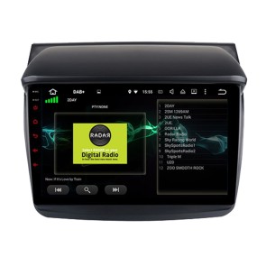 Mitsubishi L200 Android 10.0 Autoradio DVD GPS avec 8-Core 4Go+64Go Bluetooth Parrot Telecommande au Volant Micro DSP SD USB DAB 4G LTE WiFi MirrorLink OBD2 CarPlay - 9