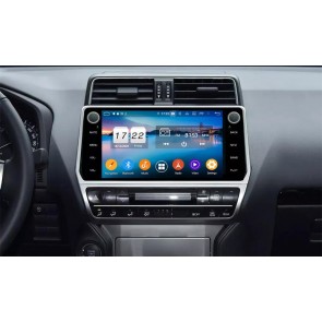 Toyota Land Cruiser Prado J150 Android 10.0 Autoradio DVD GPS avec 8-Core 4Go+64Go Bluetooth Parrot Telecommande au Volant DSP CD SD USB DAB 4G LTE WiFi CarPlay - 10