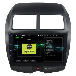 Peugeot 4008 Android 10.0 Autoradio DVD GPS avec 8-Core 4Go+64Go Bluetooth Parrot Telecommande au Volant Micro DSP CD SD USB DAB 4G LTE WiFi TV MirrorLink OBD2 CarPlay - 10