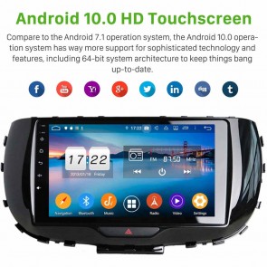 9" Android 10.0 Lecteur DVD GPS Radio Stéréo Navigation pour Kia Soul (2019-2020)-1