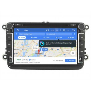 VW Caddy Android 10.0 Autoradio DVD GPS avec Ecran tactile Commande au volant et Kit mains libres Bluetooth Micro DAB CD SD USB 4G WiFi TV MirrorLink OBD2 Carplay - 8