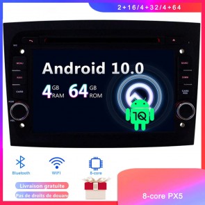 Android 10 Autoradio Lecteur DVD GPS Compatible pour Fiat Doblò (De 2015)-1
