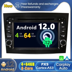 Android 12 Autoradio Lecteur DVD GPS Compatible pour Fiat Doblò (De 2015)-1