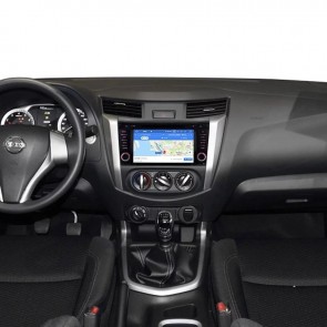 Nissan Navara Android 10.0 Autoradio DVD GPS avec Ecran tactile Commande au volant et Kit mains libres Bluetooth Micro DAB CD SD USB 4G WiFi TV MirrorLink OBD2 Carplay - Android 10 Autoradio Lecteur DVD GPS Compatible pour Nissan Navara (2014-2018)