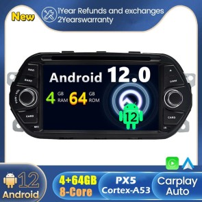 Android 12 Autoradio Lecteur DVD GPS Compatible pour Fiat Tipo (De 2015)-1
