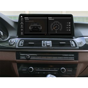 BMW F01 F02 Android 11 Autoradio DVD GPS Navigation avec 8-Core 8Go+256Go Écran Tactile Bluetooth 5.0 Telecommande au Volant DSP SWC DAB USB WiFi 4G LTE CarPlay - 12,5