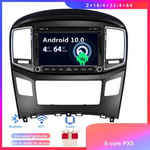 Android 10 Autoradio Lecteur DVD GPS Compatible pour Hyundai H-1 (2016-2019)-1