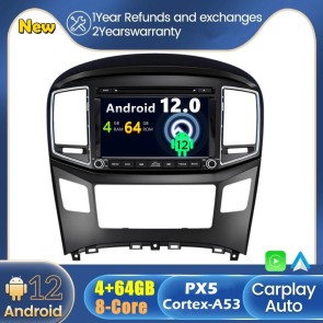 Android 12 Autoradio Lecteur DVD GPS Compatible pour Hyundai Grand Starex (2016-2019)-1