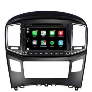 Hyundai Grand Starex Android 12.0 Autoradio DVD GPS avec Commande au volant et Kit mains libres Bluetooth DAB USB 4G WiFi OBD2 Carplay - Android 12 Autoradio Lecteur DVD GPS pour Hyundai Grand Starex (2016-2019)
