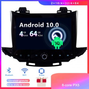 Android 10 Autoradio Lecteur DVD GPS Compatible pour Chevrolet Trax (De 2017)-1
