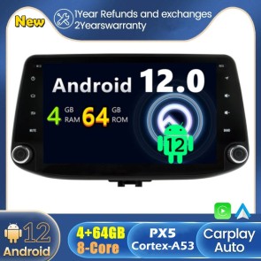 Android 12 Autoradio Lecteur DVD GPS Compatible pour Hyundai i30 (2017-2020)-1