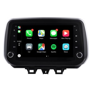 Hyundai Tucson Android 12.0 Autoradio DVD GPS avec Commande au volant et Kit mains libres Bluetooth DAB USB 4G WiFi OBD2 Carplay - Android 12 Autoradio Lecteur DVD GPS pour Hyundai Tucson (De 2018)